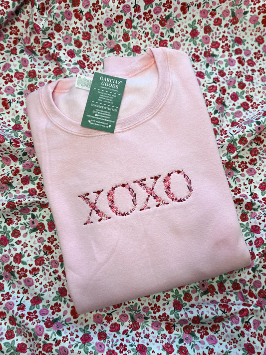 XOXO Floral Sweatshirt