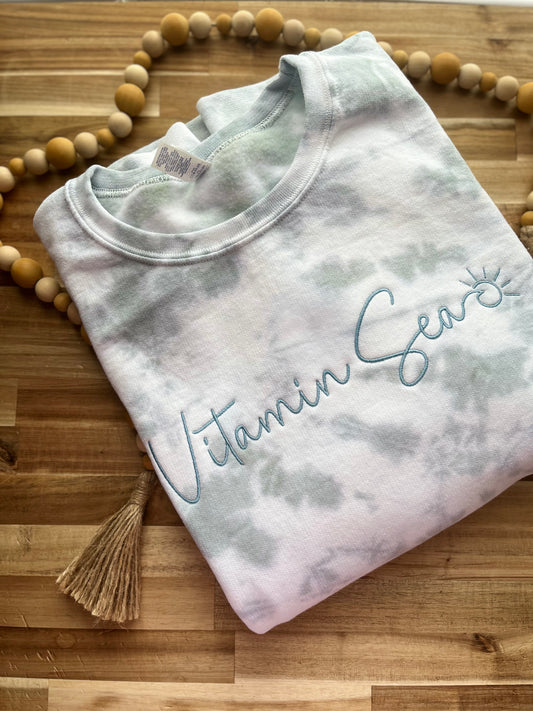 Vitamin Sea Tie Dye Sweatshirt