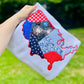USA Quilted Applique Sweatshirt