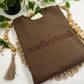 Motherhood Gothic Font Fall Sweatshirt