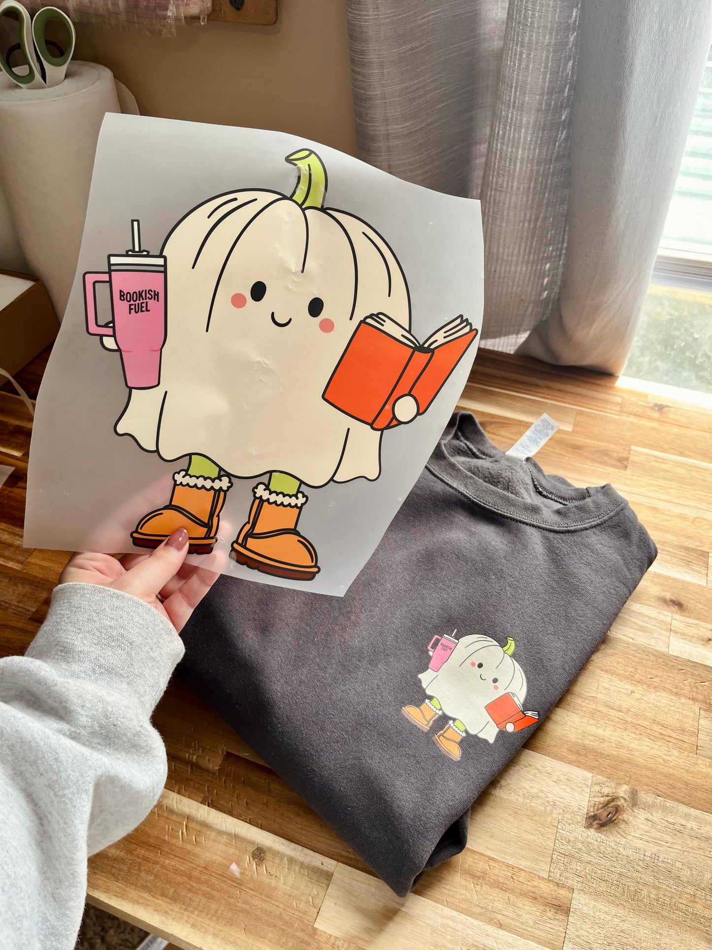 Pumpkin Ghost T-Shirt/Sweatshirt