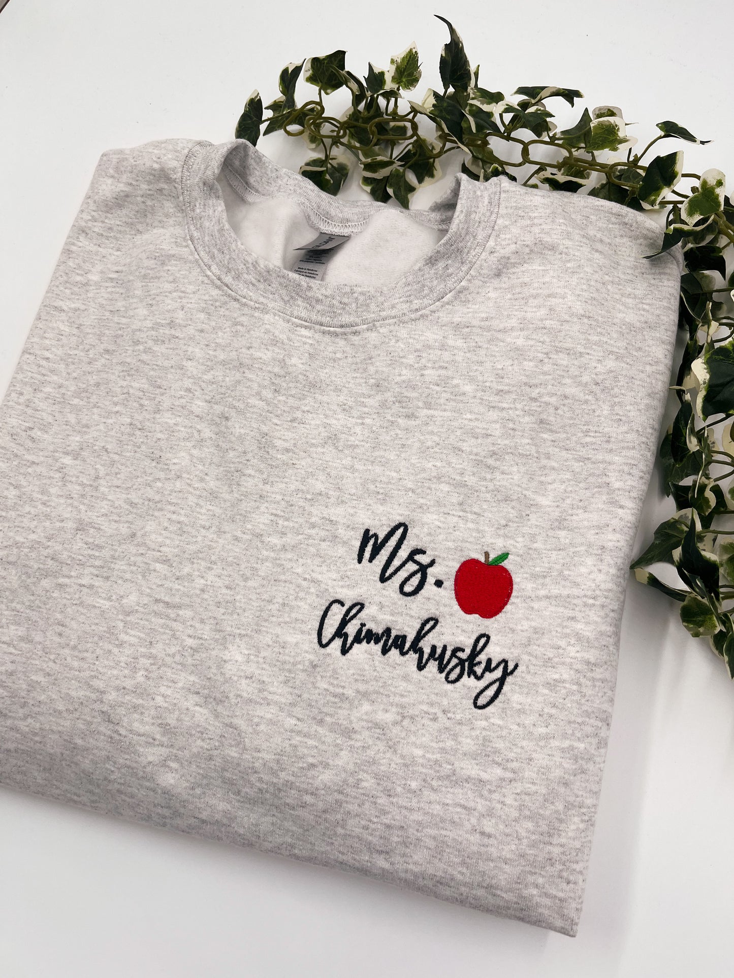 Custom Teacher Name Sweatshirt