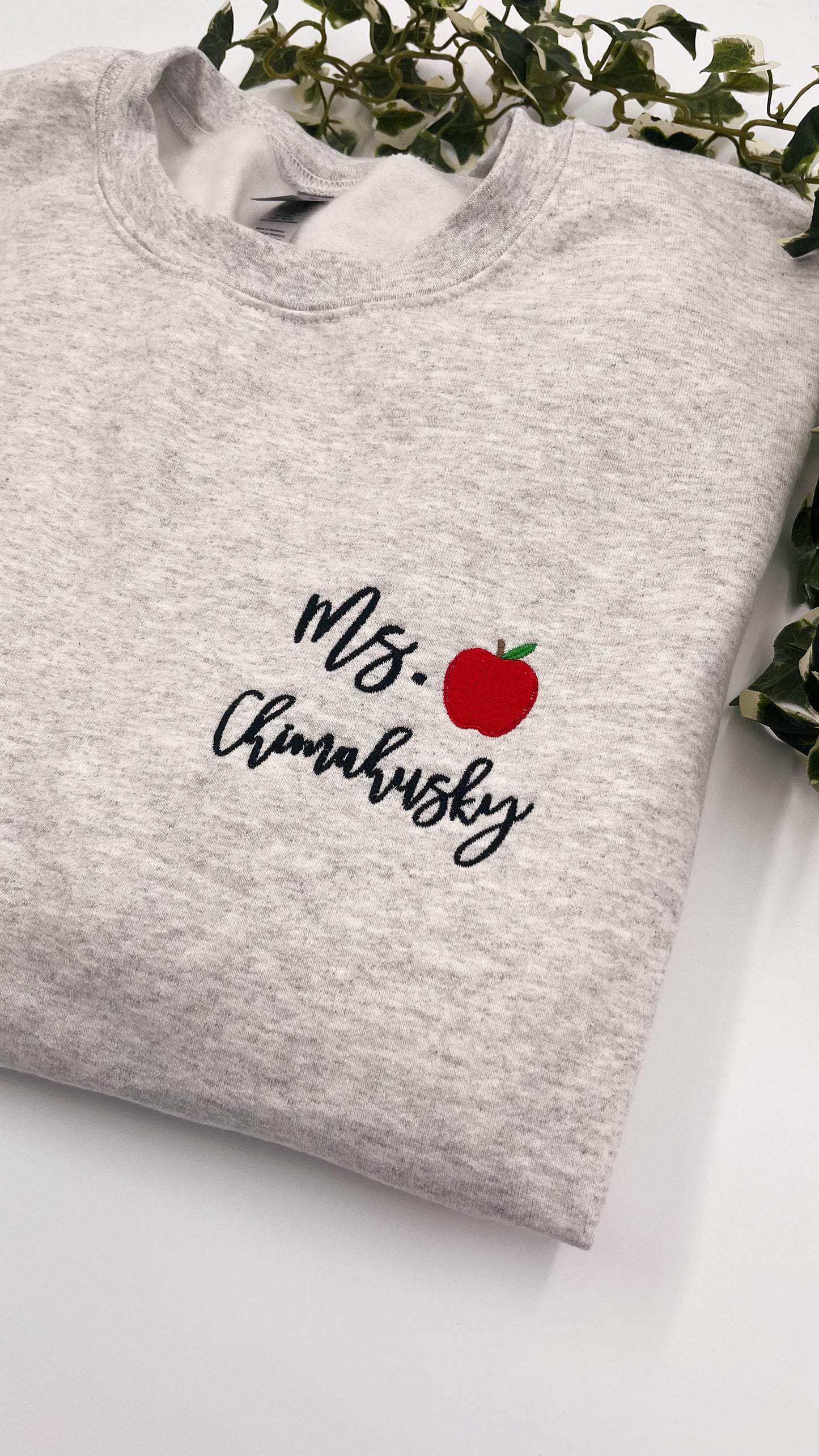 Custom Teacher Name Sweatshirt